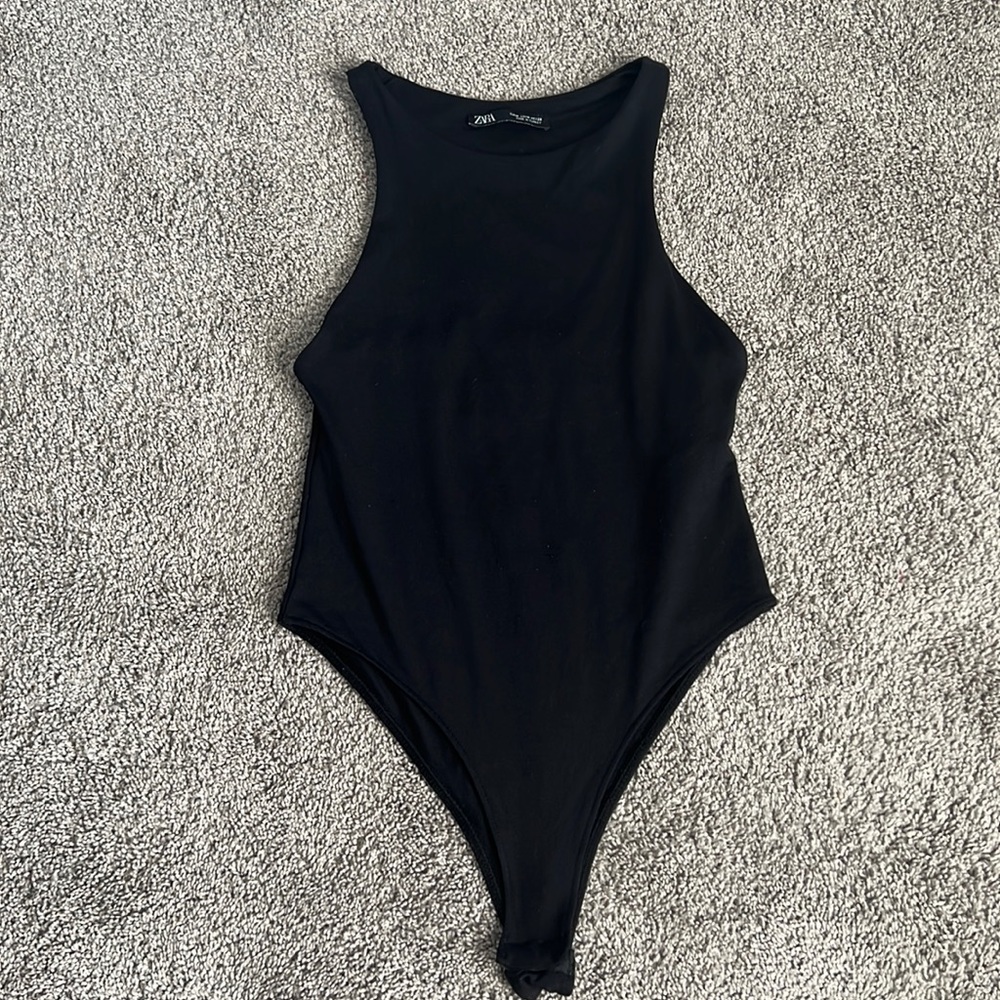 Zara High Neck Bodysuit